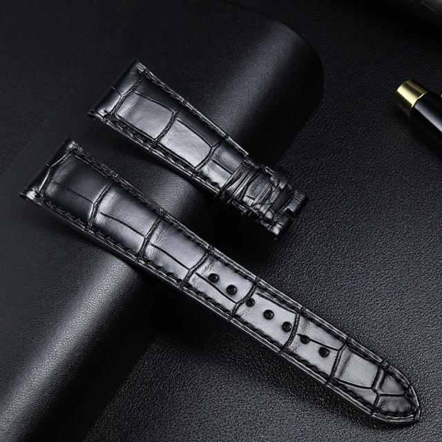 Alligator strap for Patek Philippe 6006