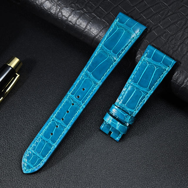 Alligator strap for Patek Philippe 6006