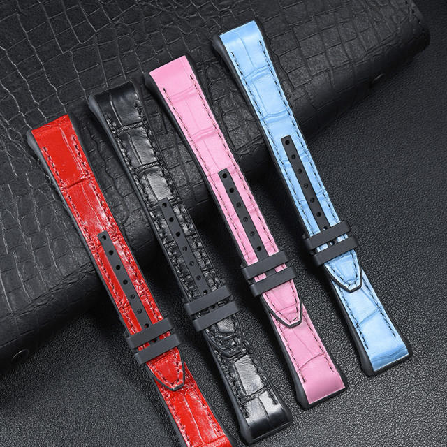 Alligator strap for Franck Muller V32 Woman