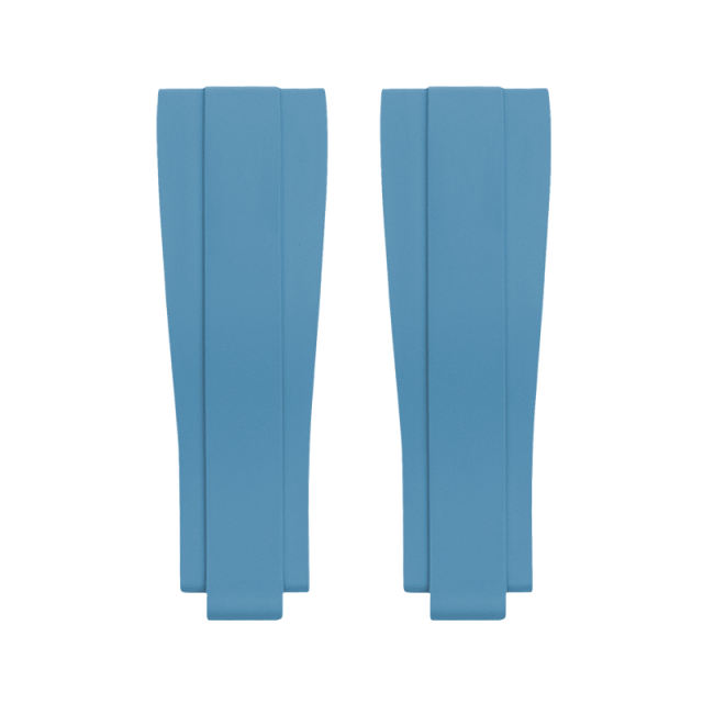 【Oysterflex Rubber Strap + Endlinks】 for GMT 126713 Two Tone YG with 22K YG Wrapped endlink
