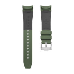 【two-color mold】Rubber Strap For Longines HydroConquest 41/43mm