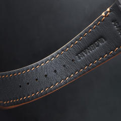 Vagenari calf leather strap for Cartier Santos De Large 39.8mm