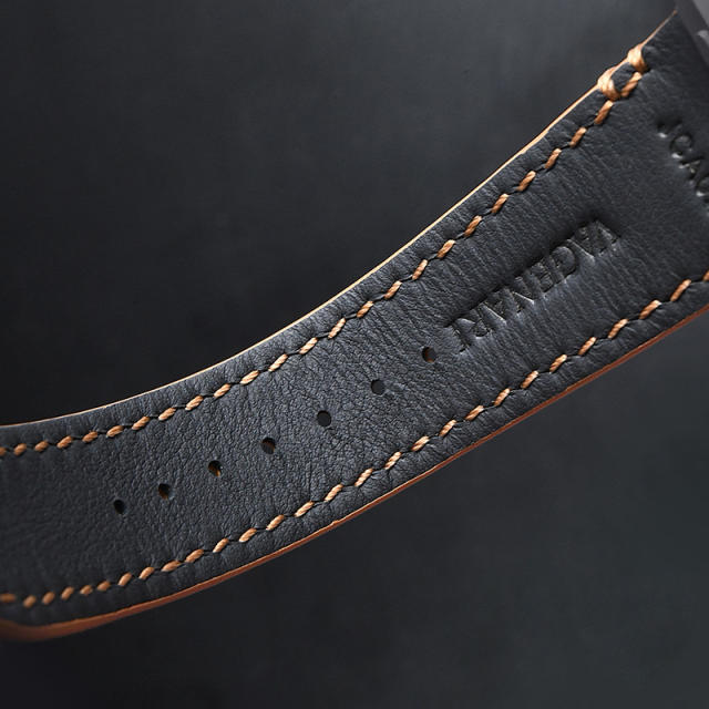 Vagenari calf leather strap for Cartier Santos De Large 39.8mm