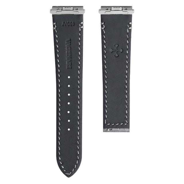 Vagenari Alligator strap for Cartier Santos De Large 39.8mm