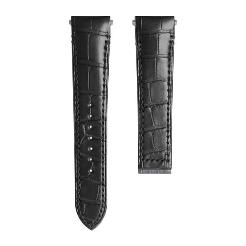 Vagenari Alligator strap for Cartier Santos De Large 39.8mm