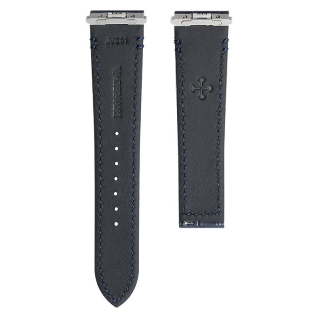 Vagenari Alligator strap for Cartier Santos De Large 39.8mm