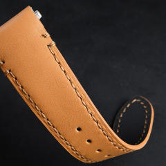 Vagenari calf leather strap for Cartier Santos De Large 39.8mm