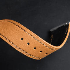 Vagenari calf leather strap for Cartier Santos De Large 39.8mm