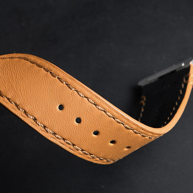 Vagenari calf leather strap for Cartier Santos De Large 39.8mm