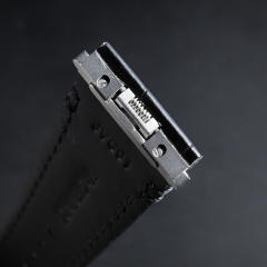 Vagenari Alligator strap for Cartier Santos De Large 39.8mm