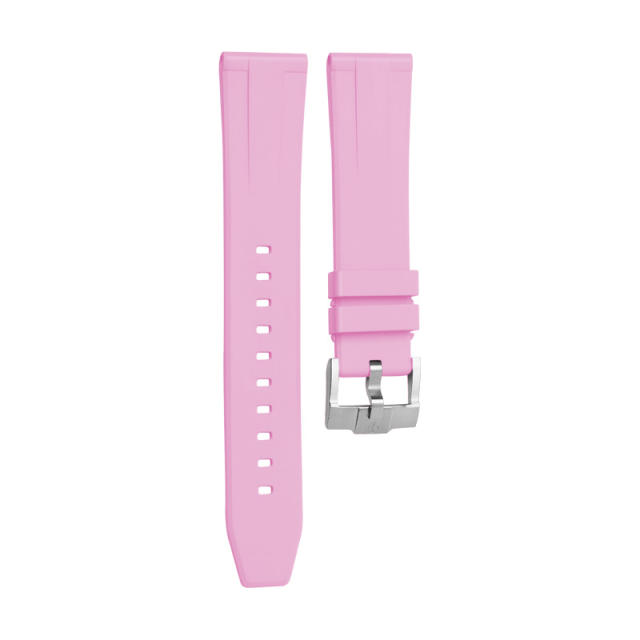 【Standard Size】 Rubber Strap Universal Classic Series Tang Buckle 18mm-24mm