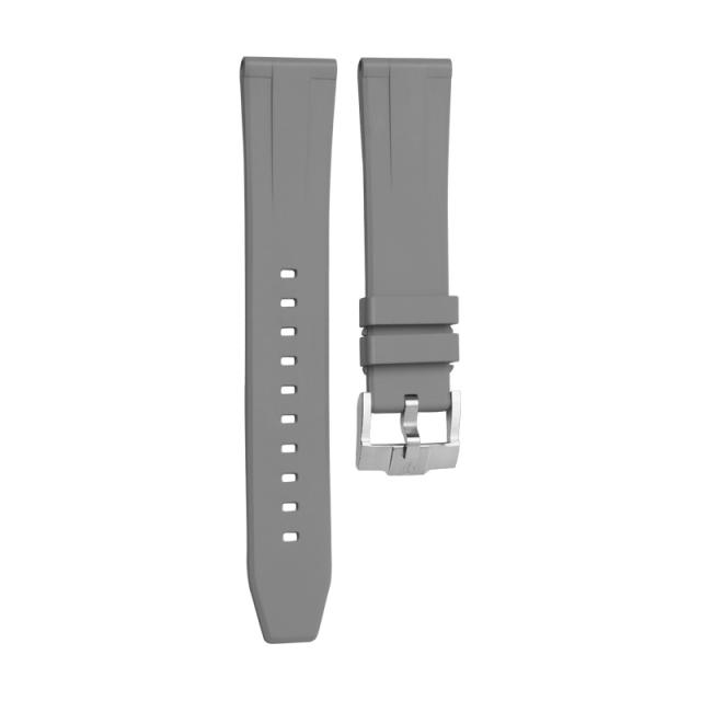 【Standard Size】 Rubber Strap Universal Classic Series Tang Buckle 18mm-24mm
