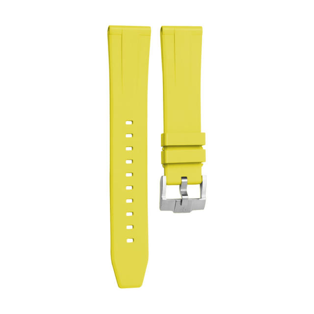 【Standard Size】 Rubber Strap Universal Classic Series Tang Buckle 18mm-24mm