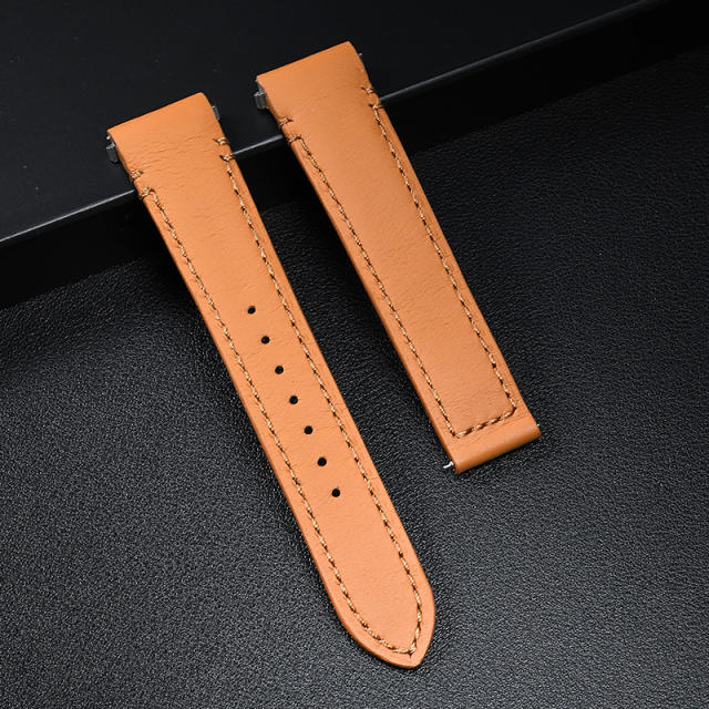 Vagenari calf leather strap for Cartier Santos De Large 35.1mm