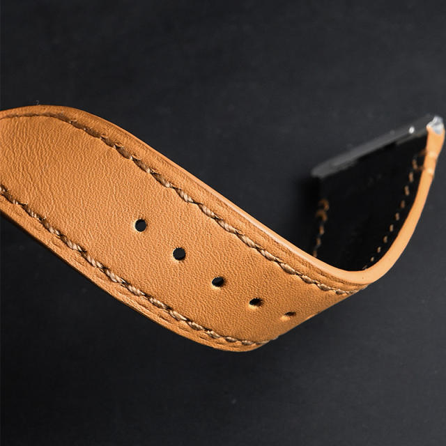 Vagenari calf leather strap for Cartier Santos De Large 35.1mm