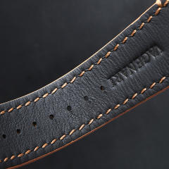 Vagenari calf leather strap for Cartier Santos De Large 35.1mm