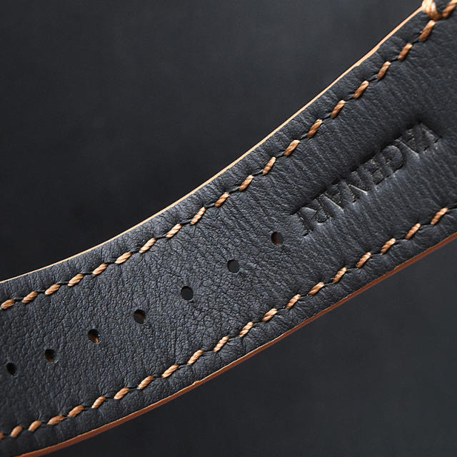 Vagenari calf leather strap for Cartier Santos De Large 35.1mm