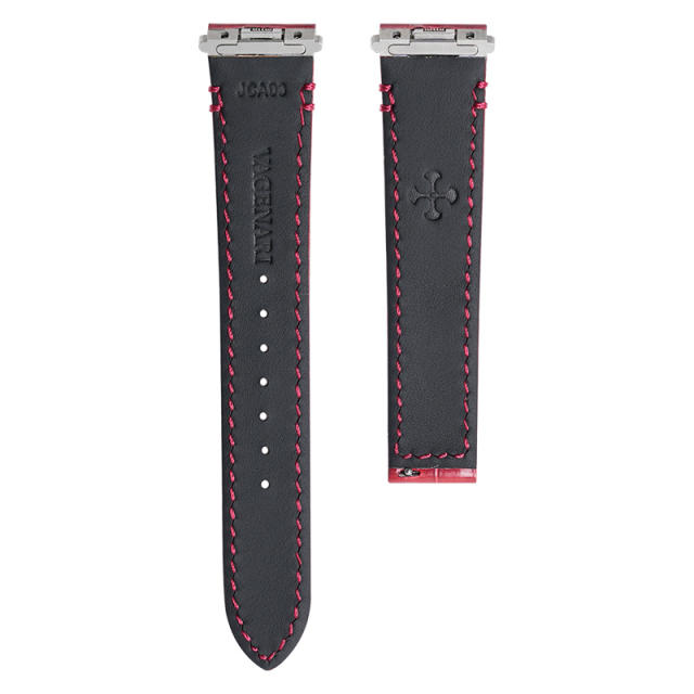 Vagenari Alligator strap for Cartier Santos De Large 35.1mm