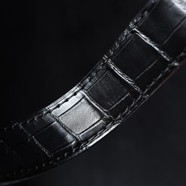 Vagenari Alligator strap for Cartier Santos De Large 41.3mm