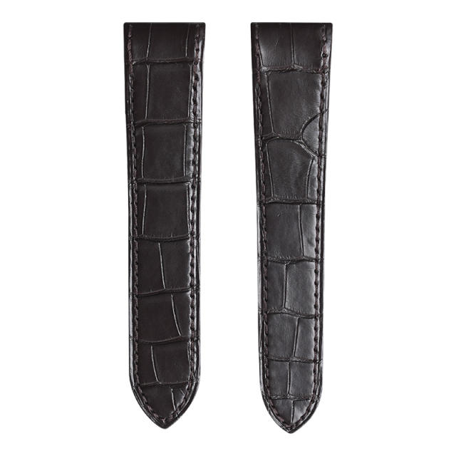 Vagenari Alligator strap for Cartier Santos De Large 41.3mm