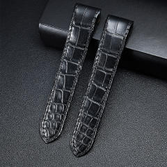 Vagenari Alligator strap for Cartier Santos De Large35.6mm W20106X8/W20126X8/W20107X7/W20108Y1