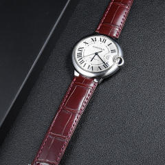 Vagenari Alligator strap for Cartier Ballon Bleu 42mm WSBB0027/WSBB0026/W69016Z4/W6900651