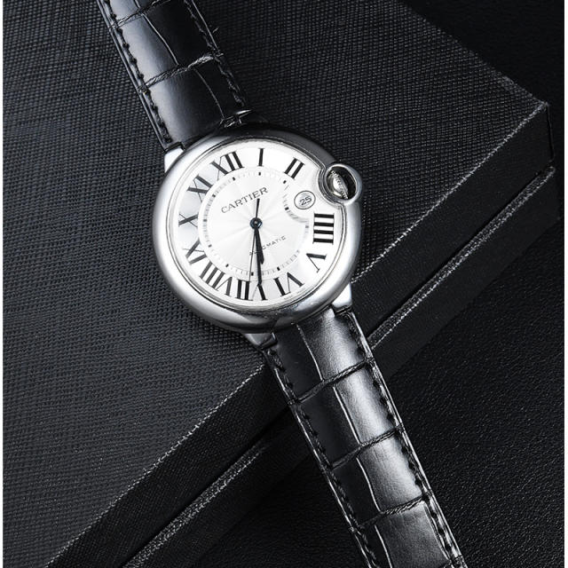 Vagenari Alligator strap for Cartier Ballon Bleu 42mm WSBB0027/WSBB0026/W69016Z4/W6900651