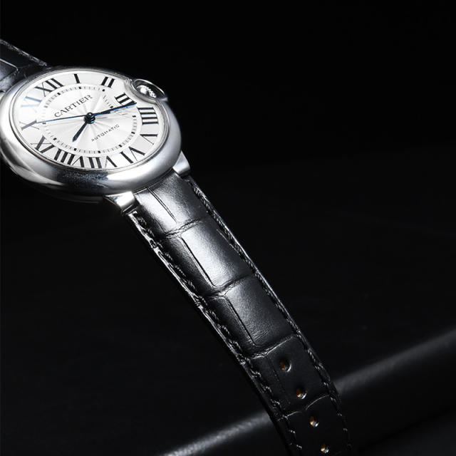 Vagenari Alligator strap for Cartier Ballon Bleu 36mm WSBB0028/WSBB0036