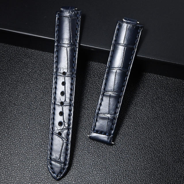 Vagenari Alligator strap for Cartier Ballon Bleu 33mm WSBB0031/W4BB0027/WSBB0069