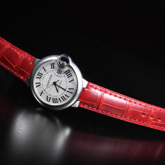 Vagenari Alligator strap for Cartier Ballon Bleu 33mm WSBB0031/W4BB0027/WSBB0069