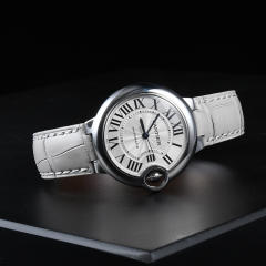 Vagenari Alligator strap for Cartier Ballon Bleu 33mm WSBB0031/W4BB0027/WSBB0069