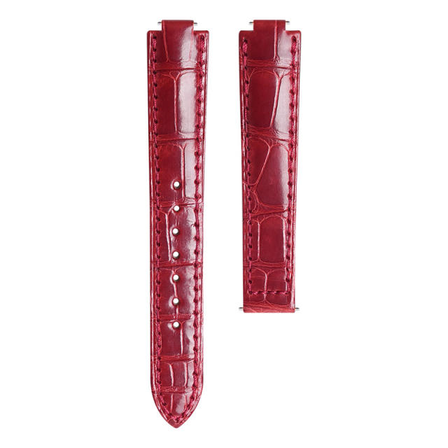 Vagenari Alligator strap for Cartier Ballon Bleu 33mm WSBB0031/W4BB0027/WSBB0069