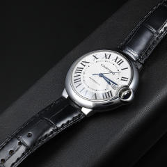 Vagenari Alligator strap for Cartier Ballon Bleu 40mm WSBB0040