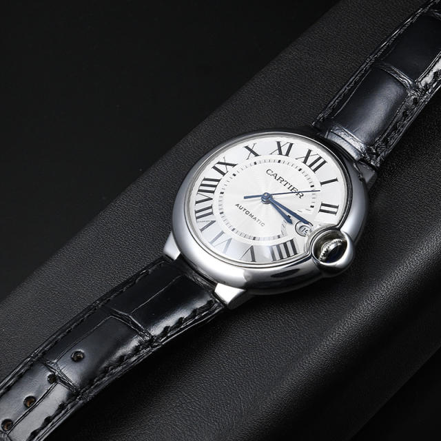 Vagenari Alligator strap for Cartier Ballon Bleu 40mm WSBB0040