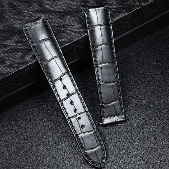 Vagenari Alligator strap for Cartier Ballon Bleu 40mm WSBB0040