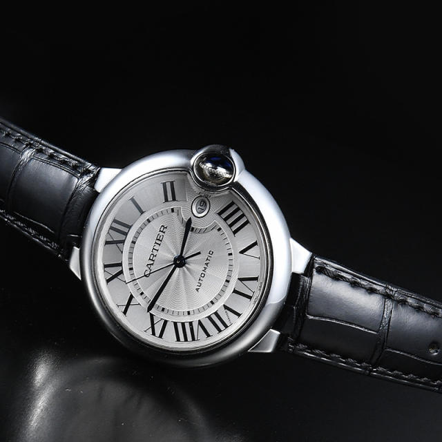 Vagenari Alligator strap for Cartier Ballon Bleu 40mm WSBB0040