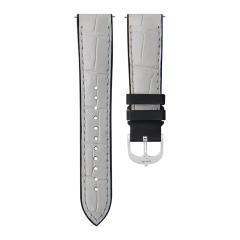 【Quick release spring bar】Premium Alligator with Rubber Strap For All Watches 19.20.21.22.23mm