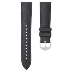 【Quick release spring bar】Premium Napa Leather with Rubber Strap For All Watches 19.20.21.22.23mm