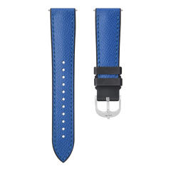 【Quick release spring bar】Premium Epsom Leather with Rubber Strap For All Watches 19.20.21.22.23mm