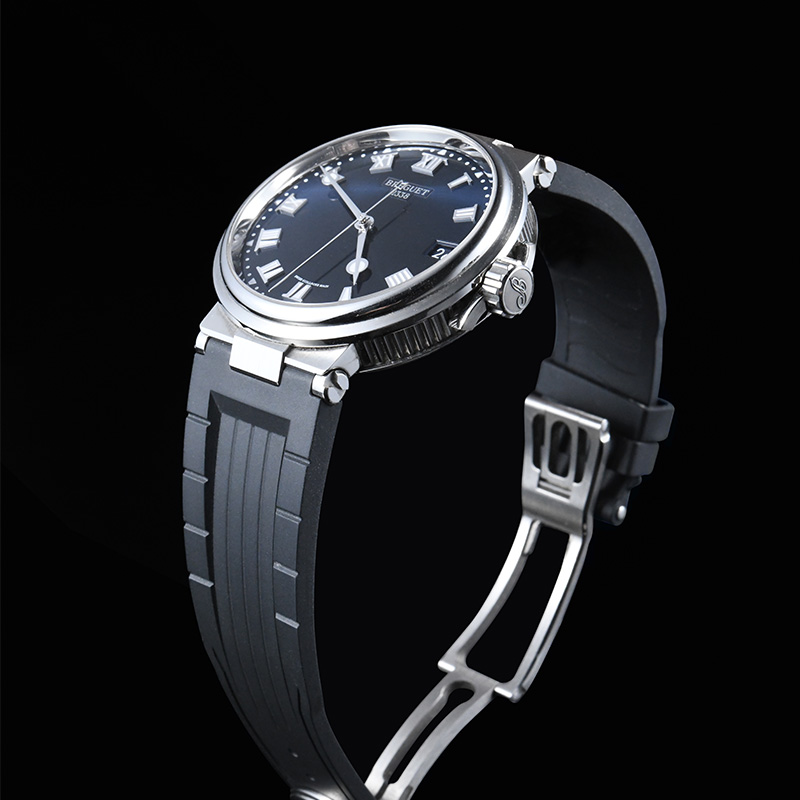 Rubber strap for Breguet Marine 5517