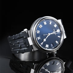 Rubber strap for Breguet Marine 5517