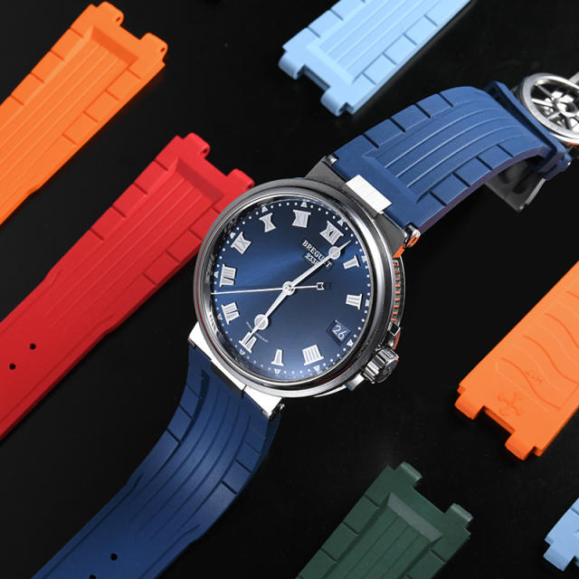 Rubber strap for Breguet Marine 5517