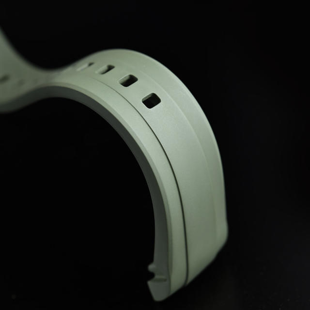 Rubber Strap For Tufor Black Bay Silver Case 39mm M79010