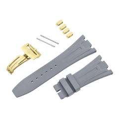 Upgrade Version (H Design) - Rubber Strap For Royal Oak 41mm Steel Bracelet Models 15400.15500.15510.26239.26331.26240