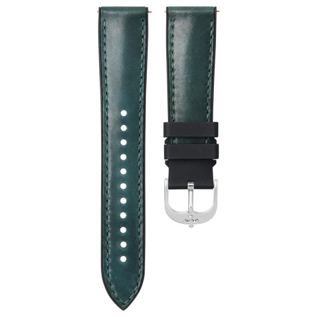 【Quick release spring bar】Rubber Strap For All Watches Premium Italian suede leather Strap and Rubber