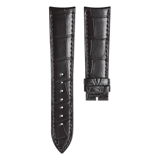 Alligator leather strap for Jaeger-LeCoultre Master Ultra Thin 39mm
