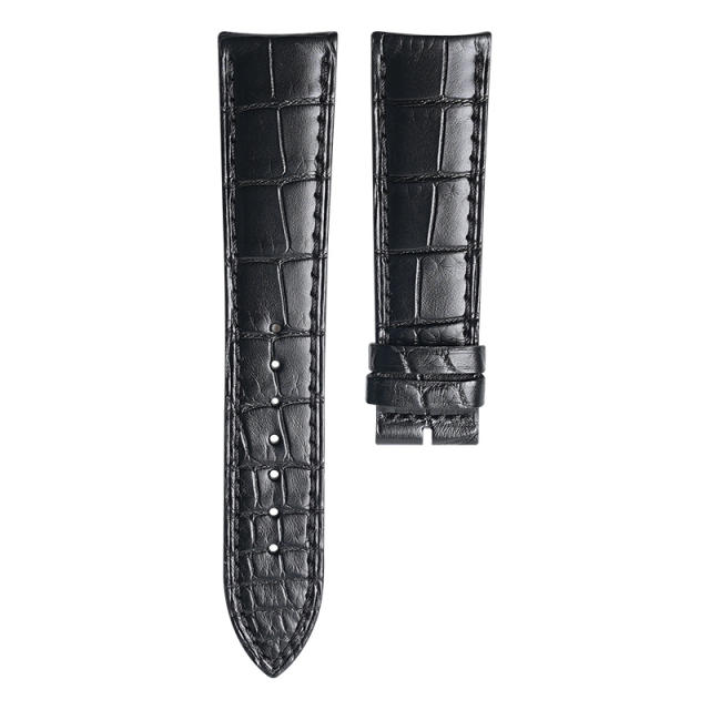 Alligator leather strap for Jaeger-LeCoultre Master Ultra Thin 39mm