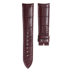 Alligator leather strap for Jaeger-LeCoultre Master Ultra Thin 39mm