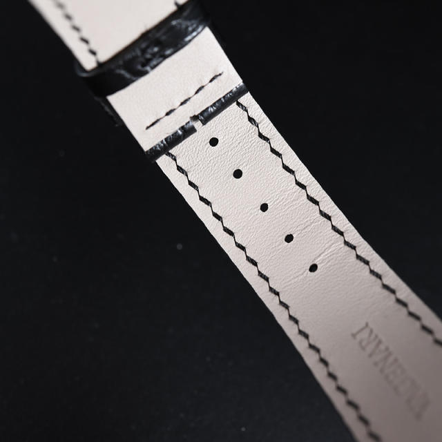 Alligator leather strap for Jaeger-LeCoultre Master Ultra Thin 39mm