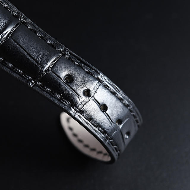 Alligator leather strap for Jaeger-LeCoultre Master Control 39mm